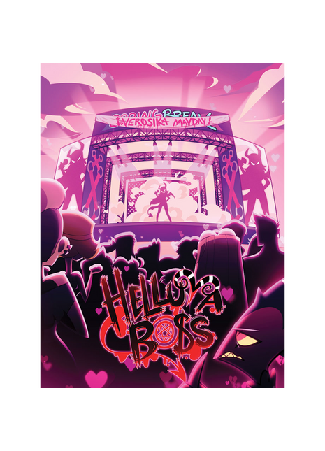 ヘルヴァボス Helluva Boss Spring 春限定 ポスター Spring Broken - Helluva Boss Episode 3 Poster *SALE* – Shark
